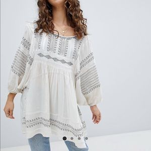 Free People Wild One Smock Top